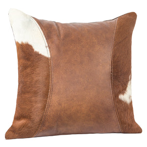Outlaw Pillow - Warrior Brown Hair on Hide